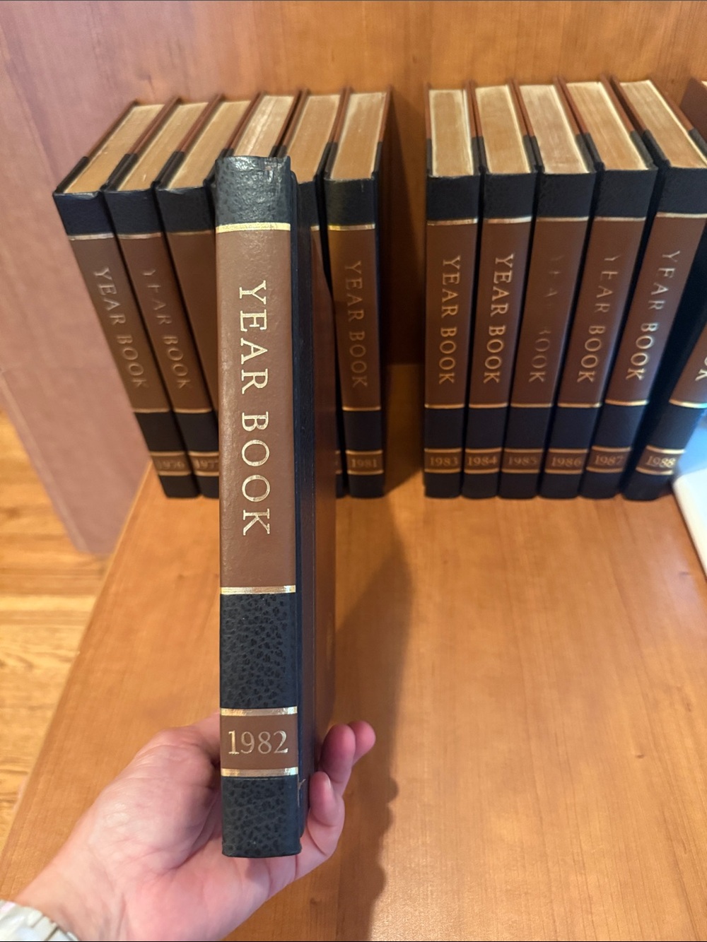 Vintage 1982 Year Book A Review of the events of 1981 -World Book Encyclopedia